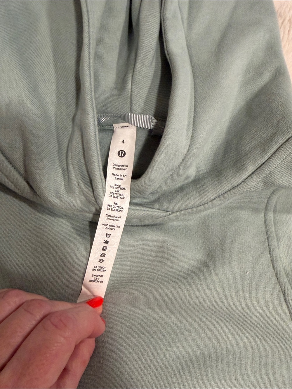 Lululemon SET in silver blue - Picture 4 of 4